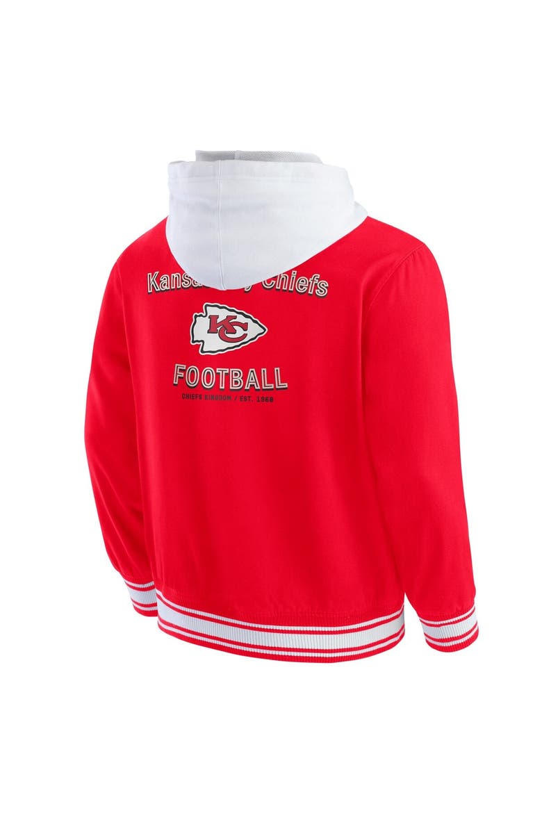 Men's Darius Rucker Collection by Fanatics Red Kansas City Chiefs Full-Snap Hoodie Jacket, Alternate, color, Red