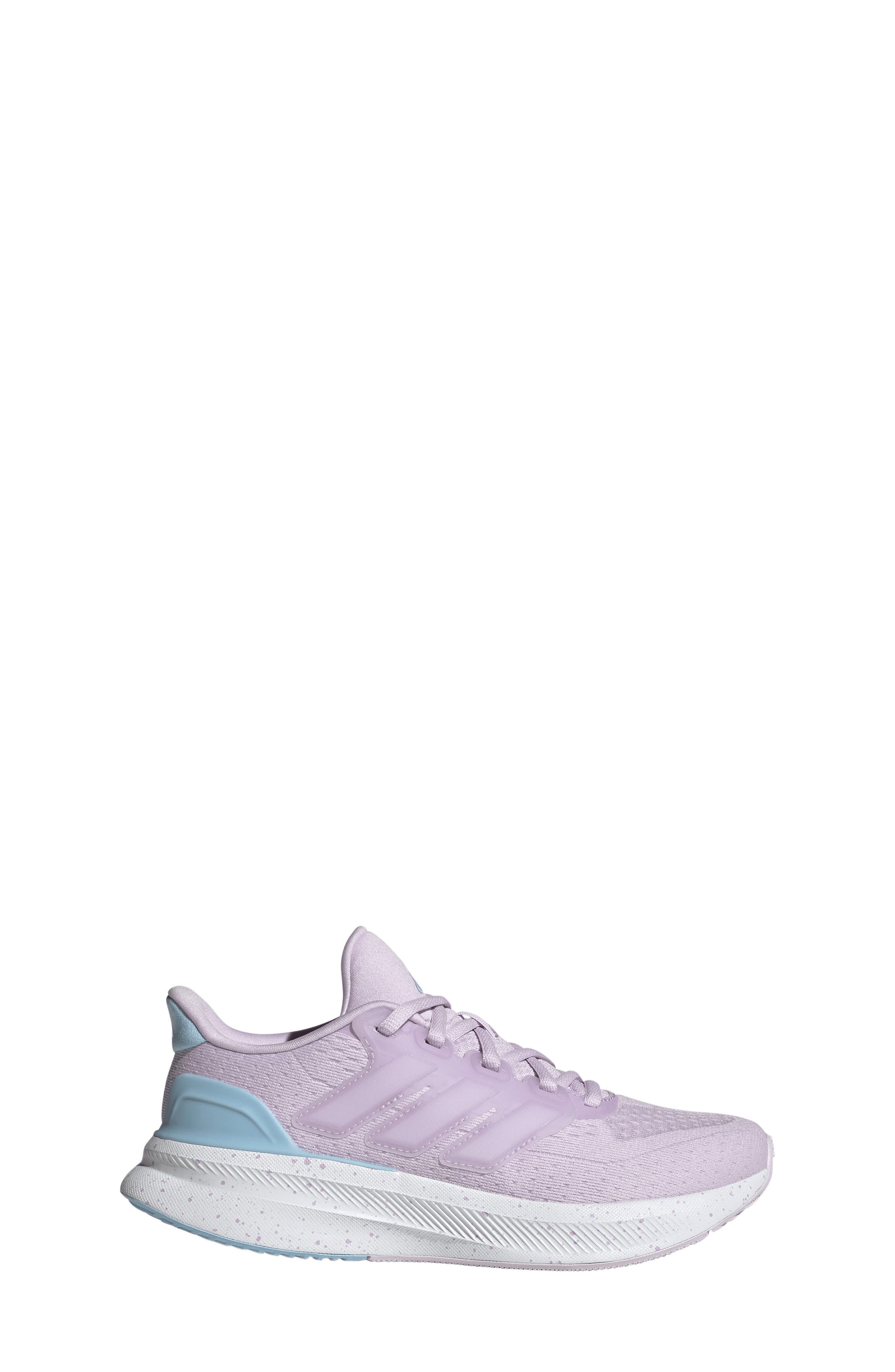 adidas Kids' Ultrarun 5 Sneaker, Alternate, color, Lavender/ White/ Clear Sky