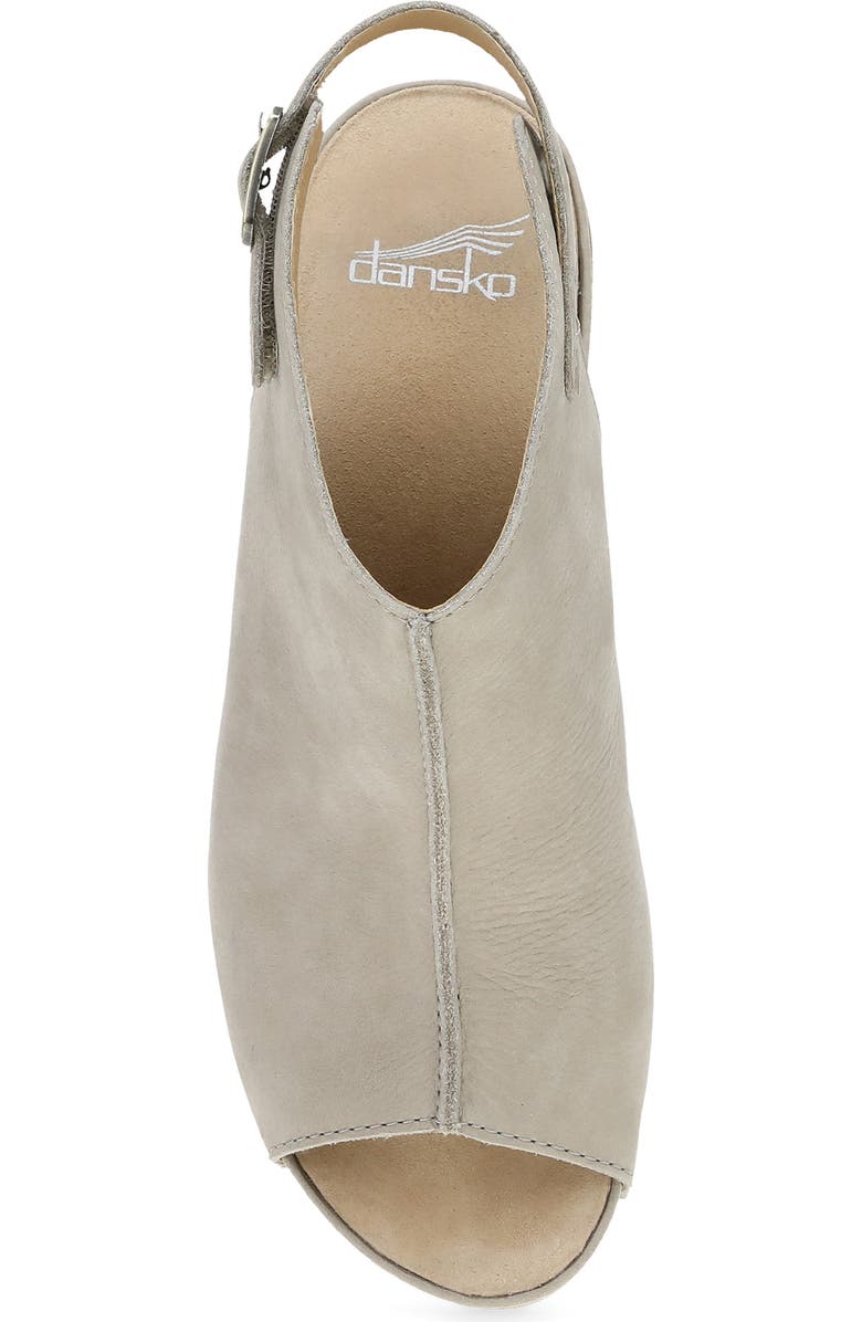 Dansko Lizzy Peep Toe Platform Bootie, Alternate, color,