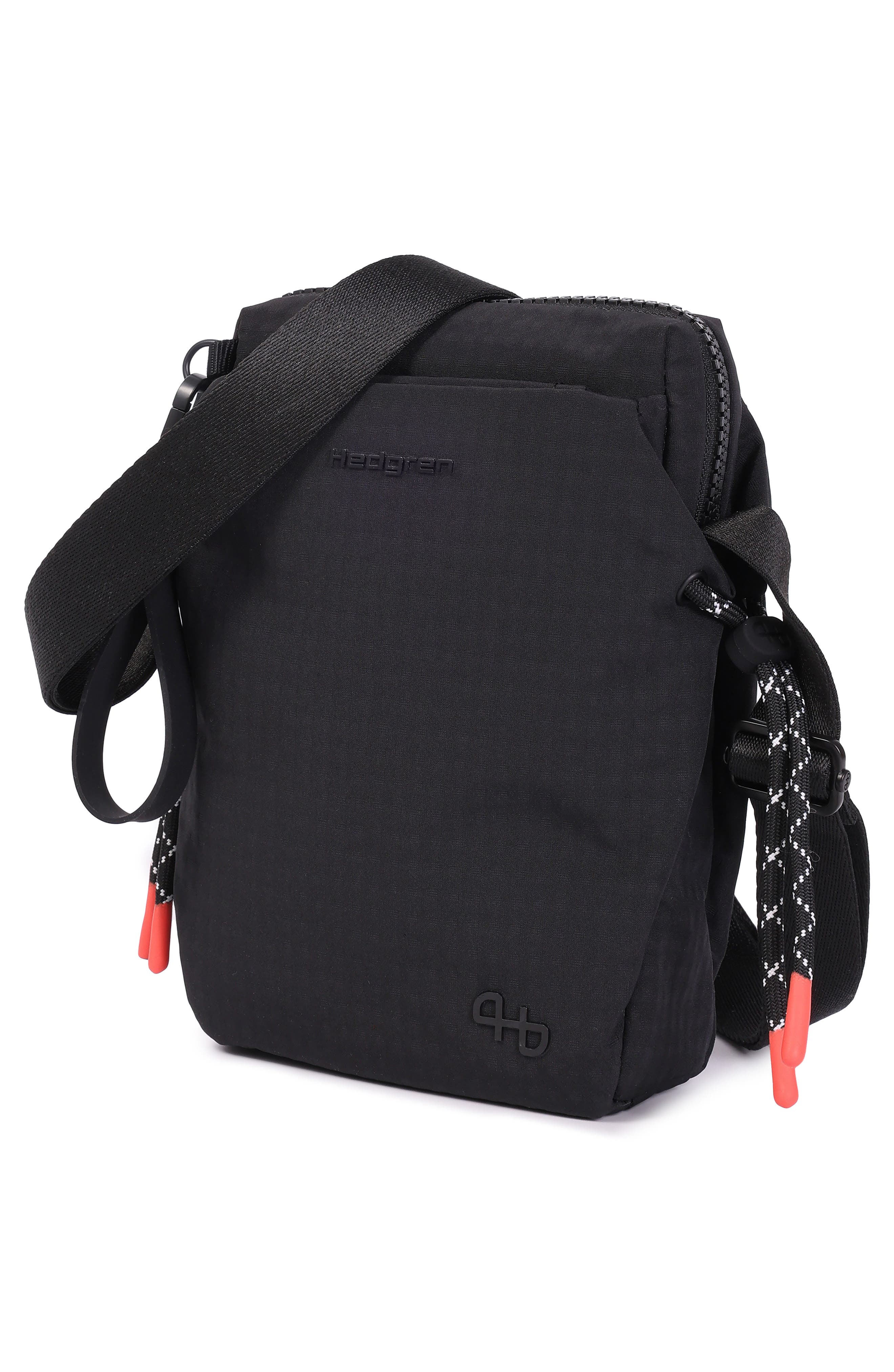 Hedgren Sipho Water Repellent Crossbody Bag, Alternate, color, Black