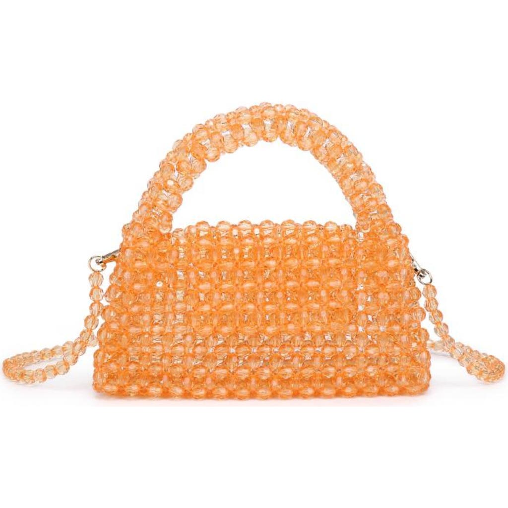 Moda Luxe Dolly Evening Bag In Orange
