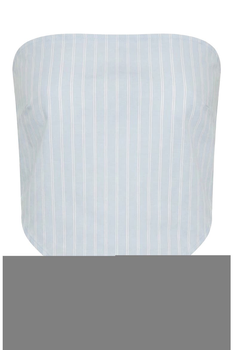 Bandana Cover-Up Top, Alternate, color, LIGHT SKY