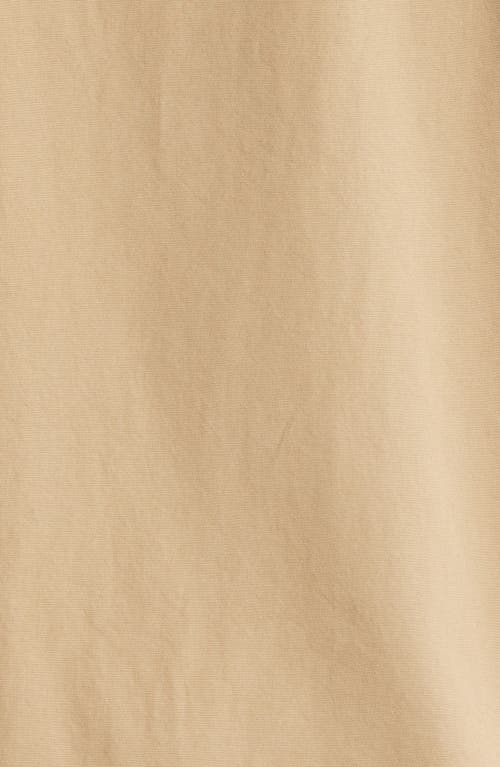 Merz B Schwanen Relaxed Fit Organic Cotton Poplin Jacket In Khaki