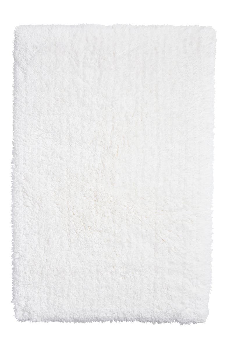 Nordstrom Luxury Bath Rug, Main, color, White