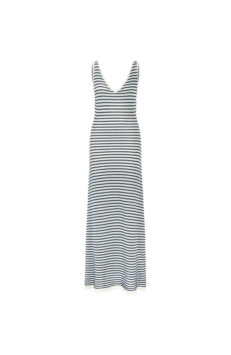 Nocturne Striped Long Dress, Alternate, color, 