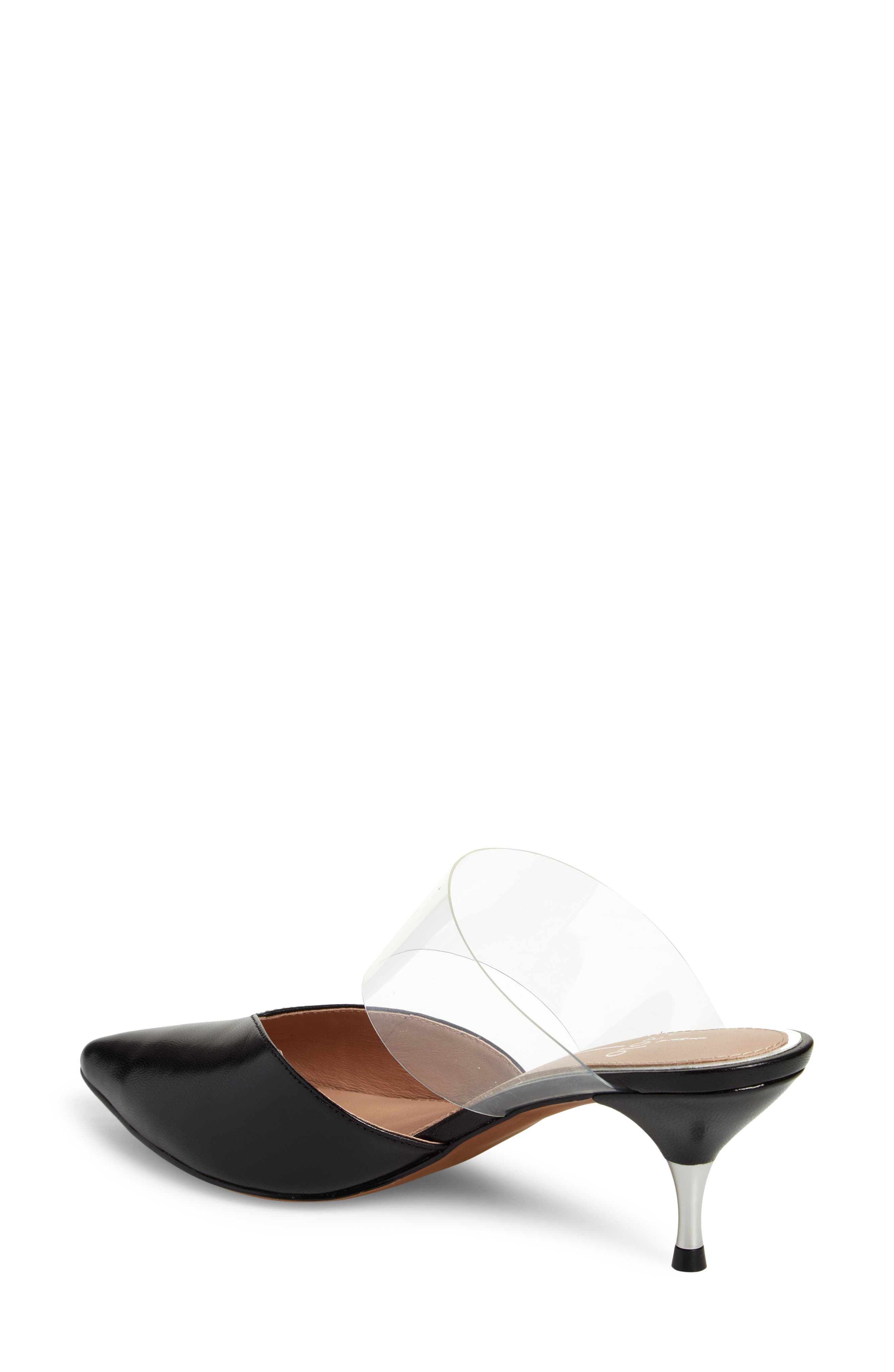Linea Paolo Chace Clear Strap Mule, Alternate, color, 
