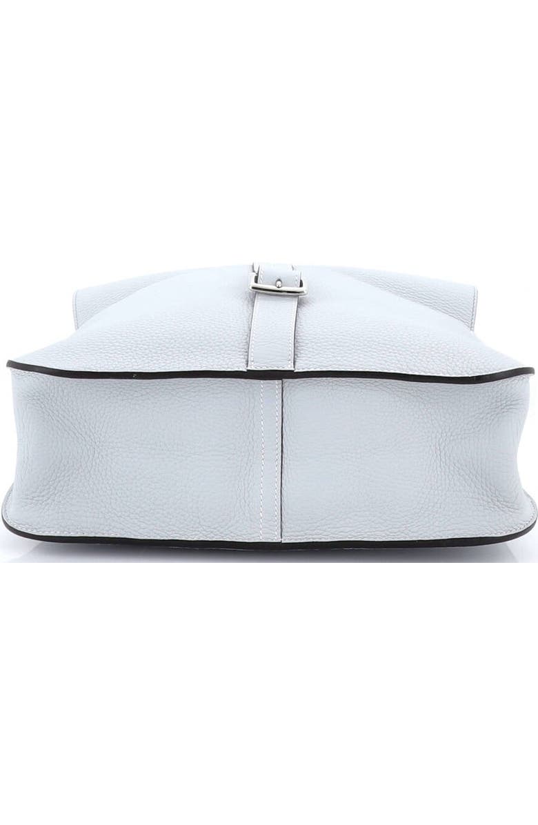 Pre-Owned Hermes Halzan Bag Clemence 31, Alternate, color, Bleu Pale