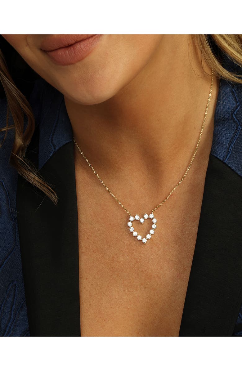 Melinda Maria Baby She's an Icon Heart Pendant Necklace, Alternate, color, 