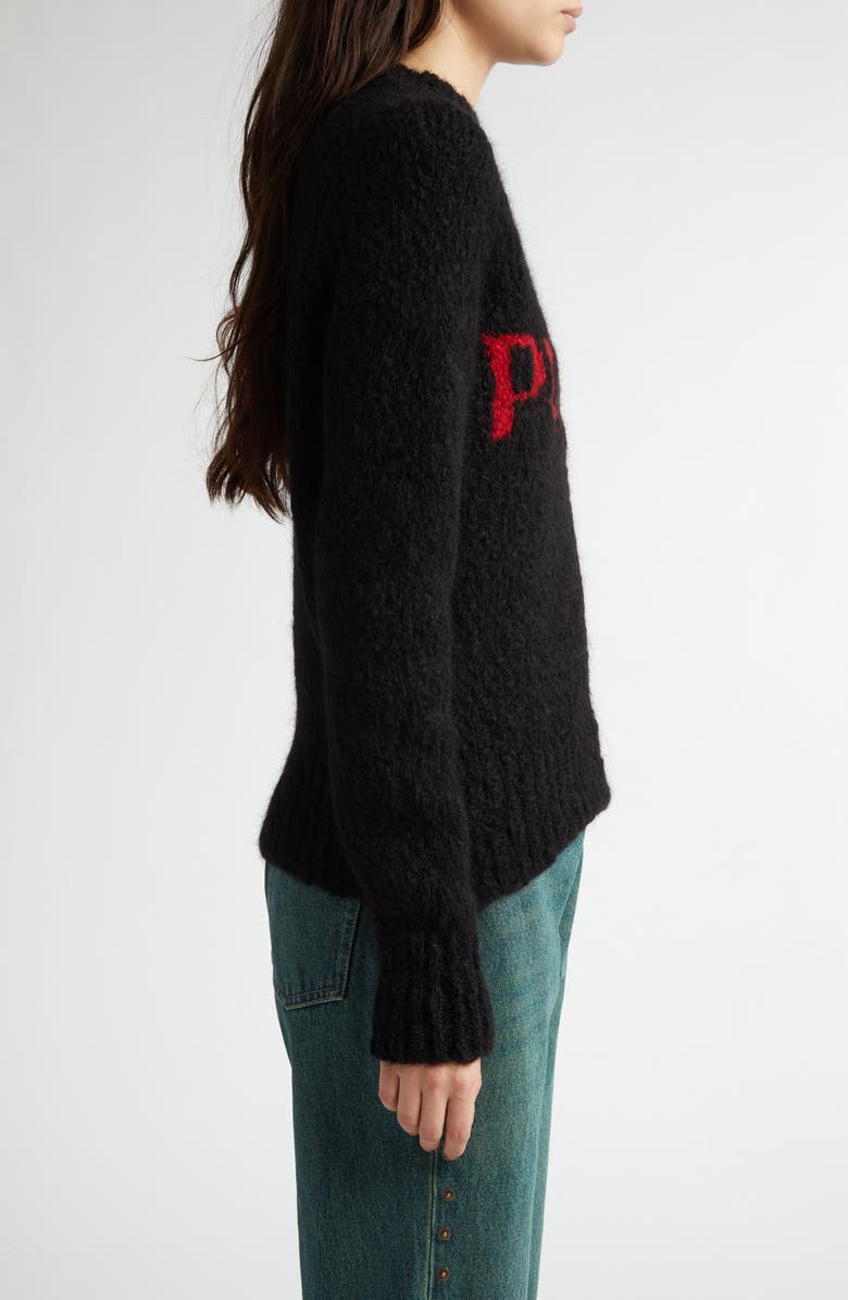 Paloma Wool Solo Graphic Sweater, Alternate, color, Black
