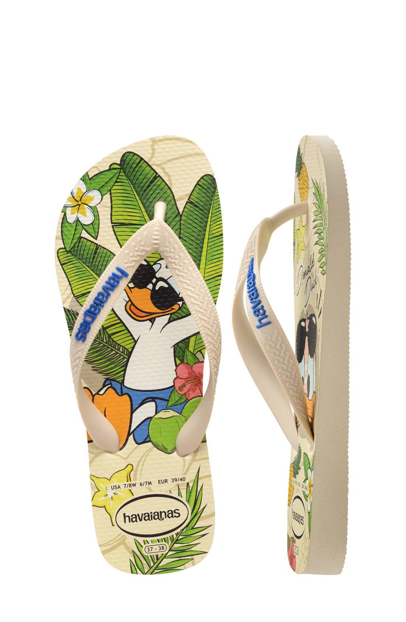 Havaianas x Disney Kids' Classics Flip Flop, Alternate, color, 