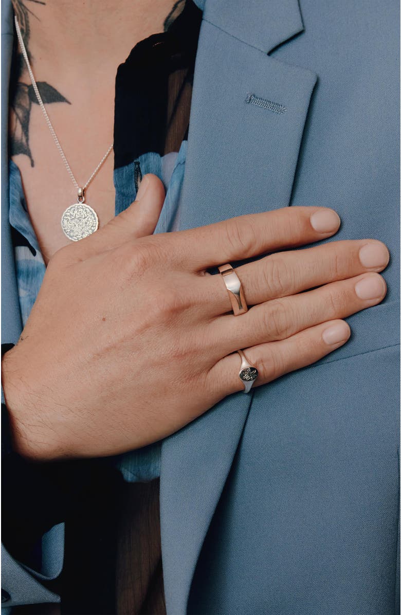 LOUPN Royal Dragon Pendant Necklace, Alternate, color, Silver