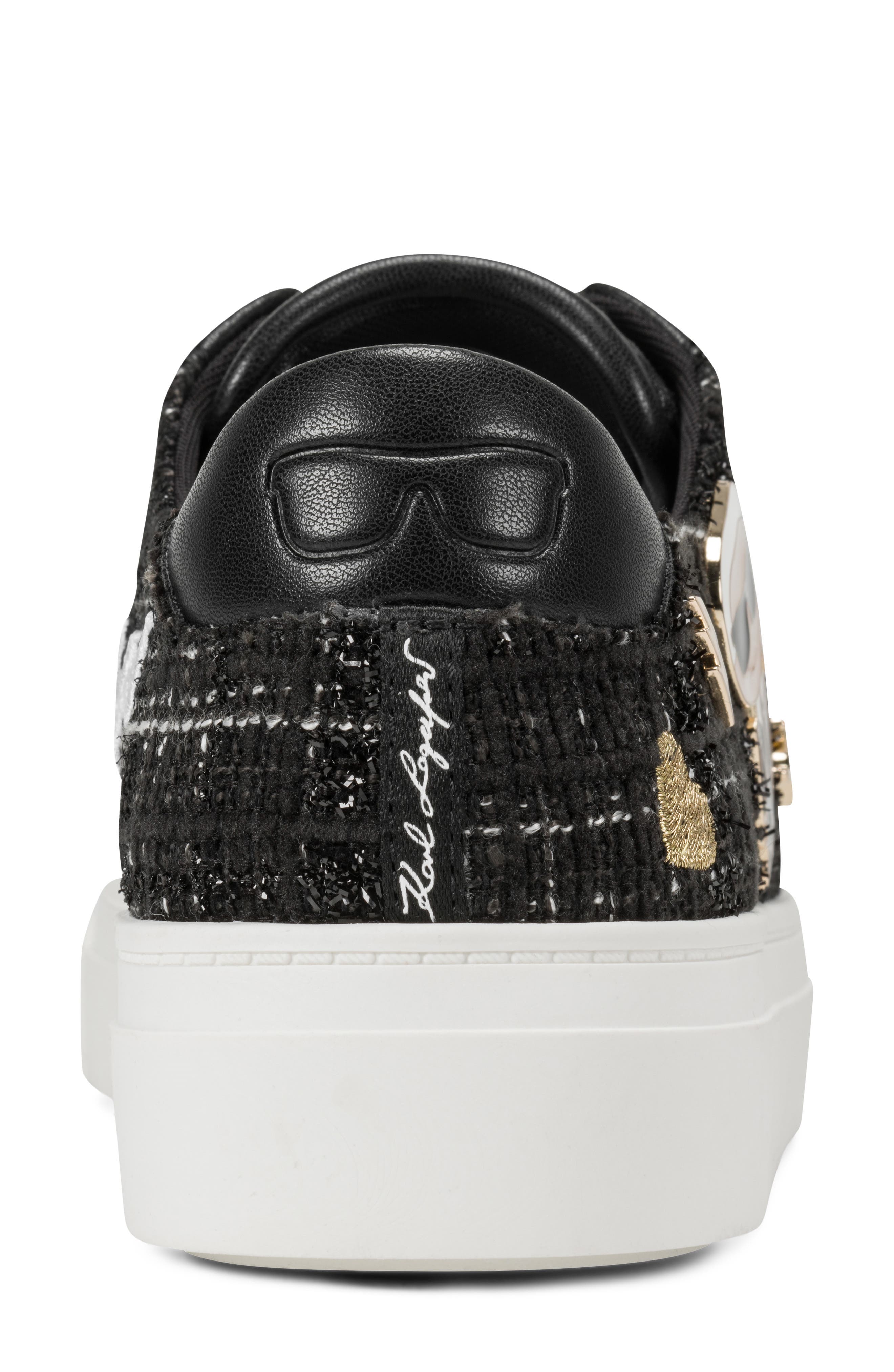 Cate Pins Sneaker, Alternate, color, BLACK