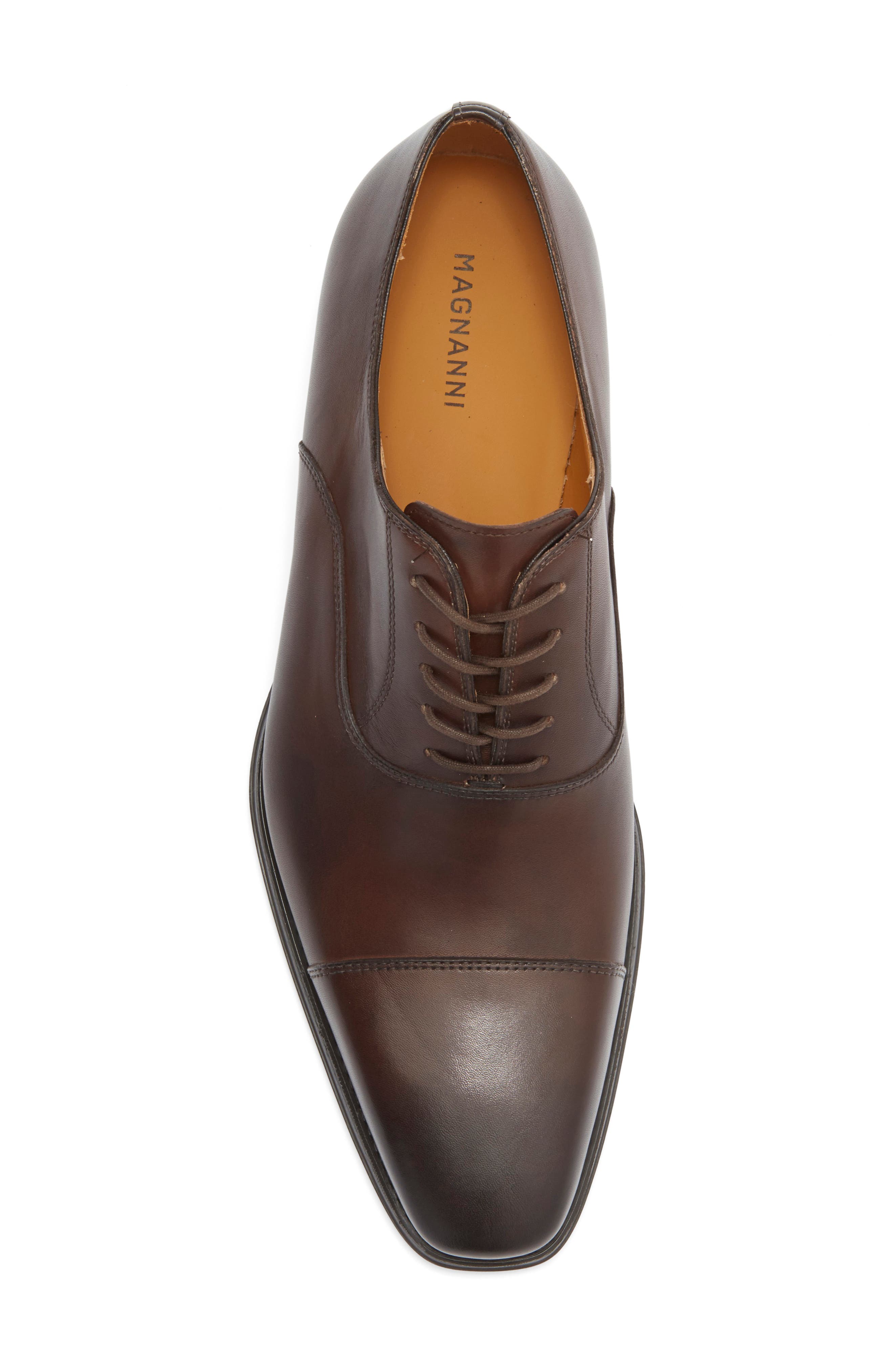 Terril Leather Oxford, Alternate, color, BROWN