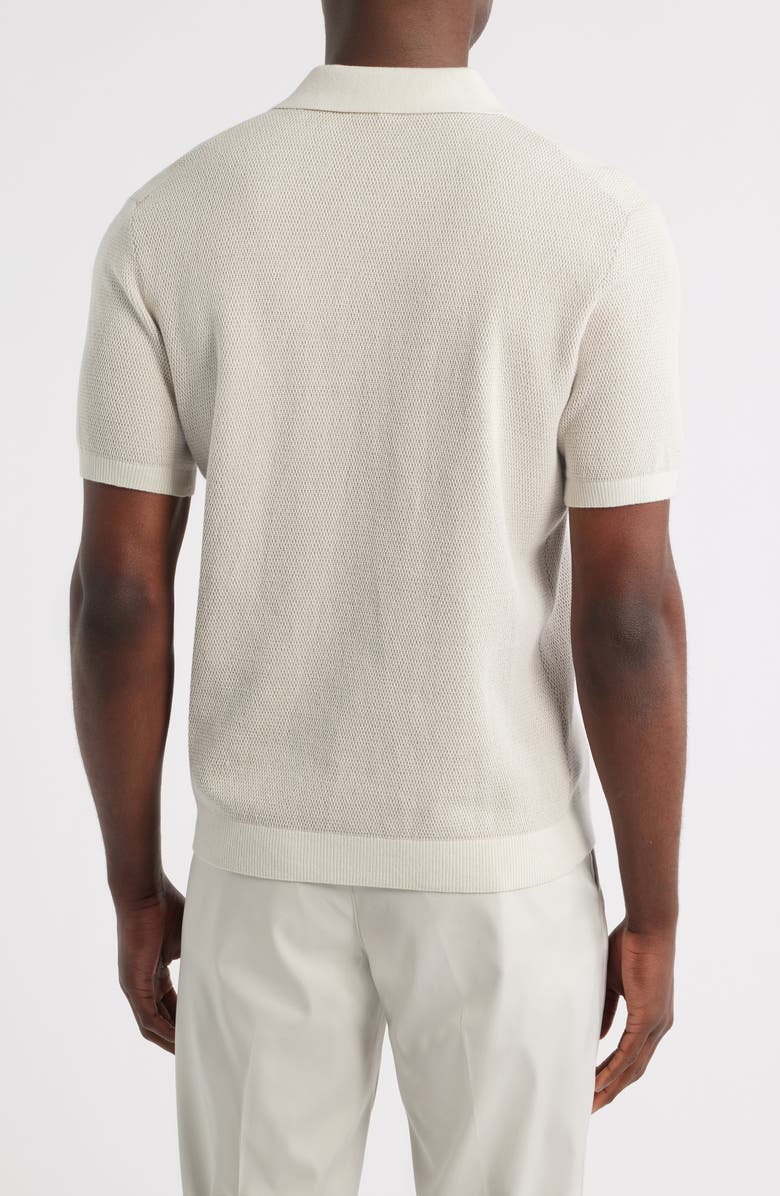 Robert Barakett Ronric Polo Sweater, Alternate, color, Sand