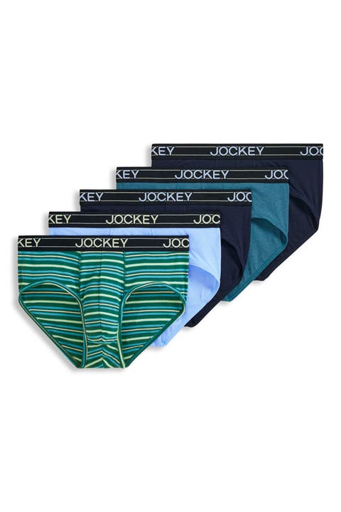Men's Lightweight Cotton Blend Brief - 5 Pack