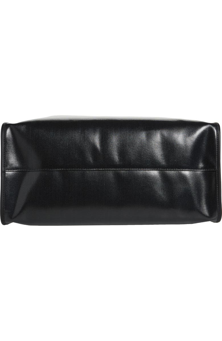 Fendi x Sarah Coleman Fisheye Logo Coated Canvas Tote, Alternate, color,