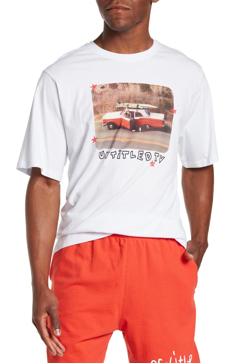 DESIGNS UNTITLED Television Graphic T-Shirt, Main, color,