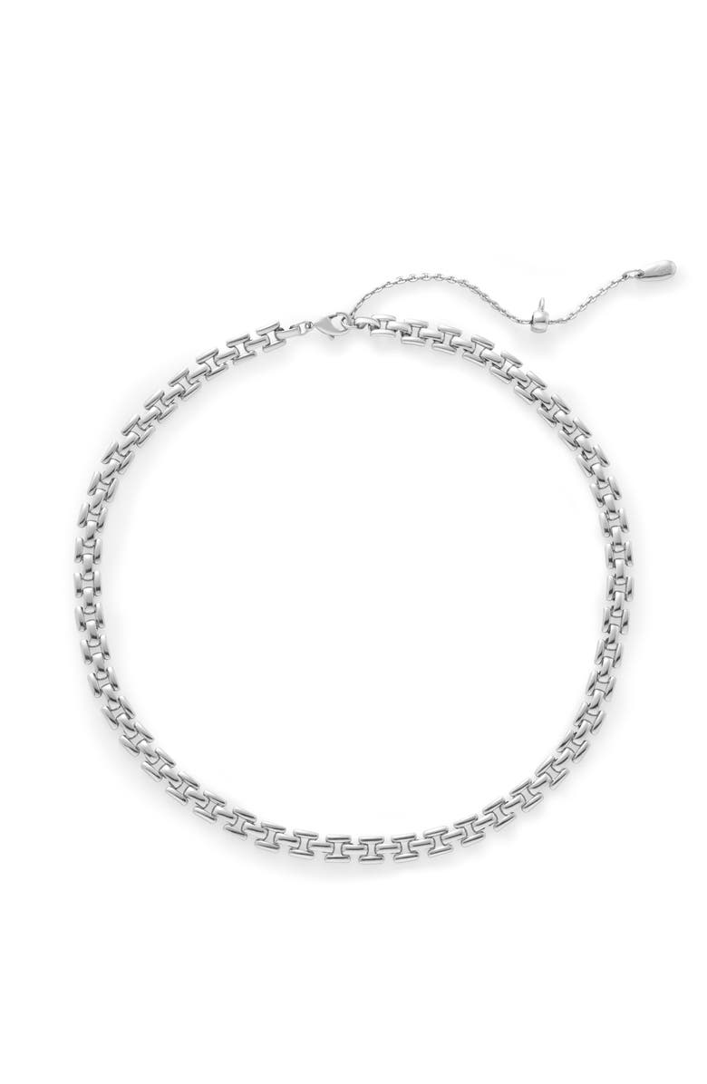 RC RETRO CHIC Rome Chain Necklace, Main, color, Silver