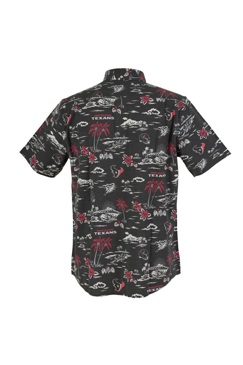 Men's Reyn Spooner Navy Houston Texans Kekai Performance Button-Down Shirt, Alternate, color, Navy