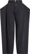 KURO Paper Folding Tapered Denim Pants