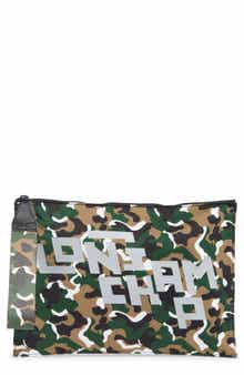 Longchamp Camo Wristlet