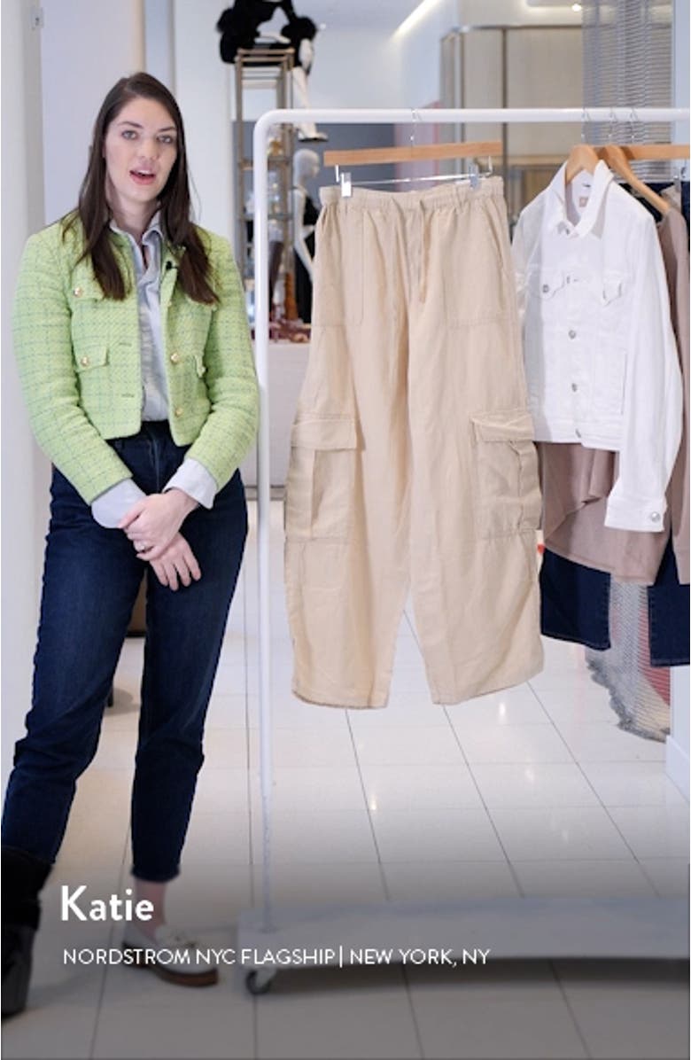 Luca Cotton & Linen Cargo Pants, sales video thumbnail