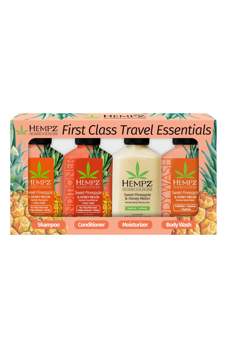 HEMPZ Sweet Pineapple & Honey Melon First Class Travel Essentials 4 ...