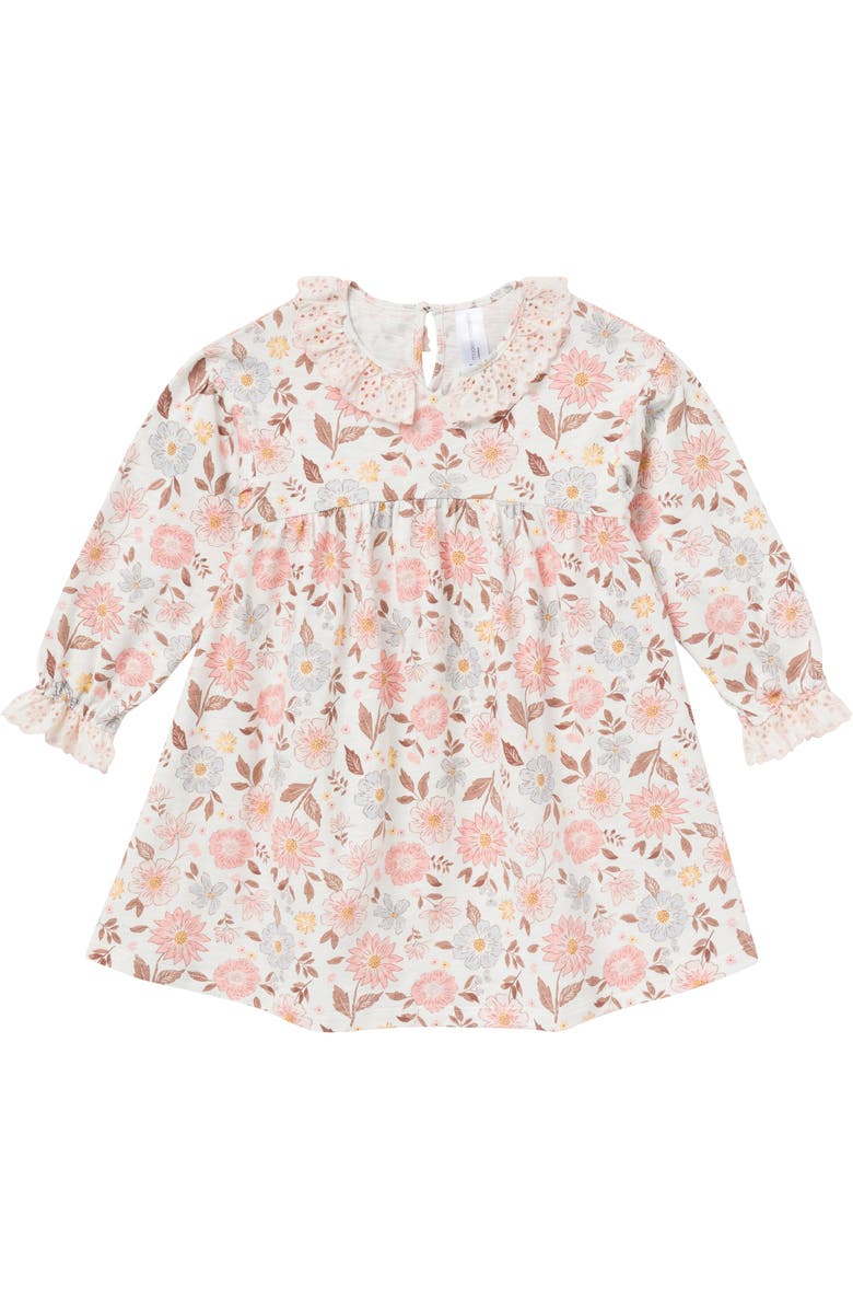 Modern Moments<sup>™</sup> by Gerber Fall Floral Ruffle Dress, Main, color, Fall Floral