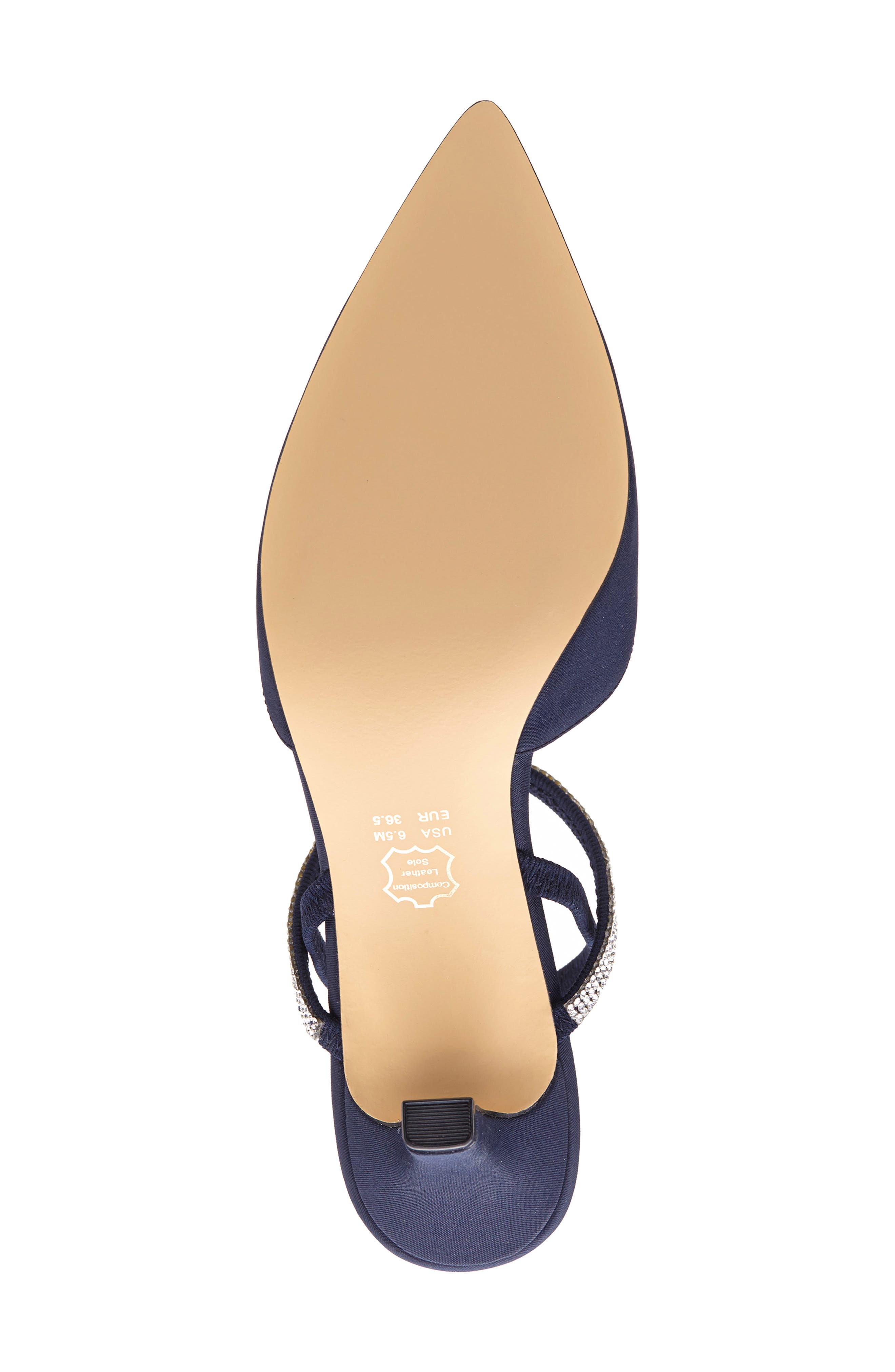 Nina Billie Slingback Pointed Toe Pump, Alternate, color, 
