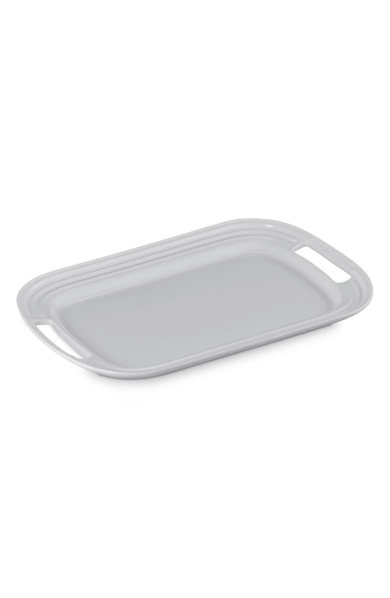 Le Creuset Stoneware Serving Platter, Alternate, color, White