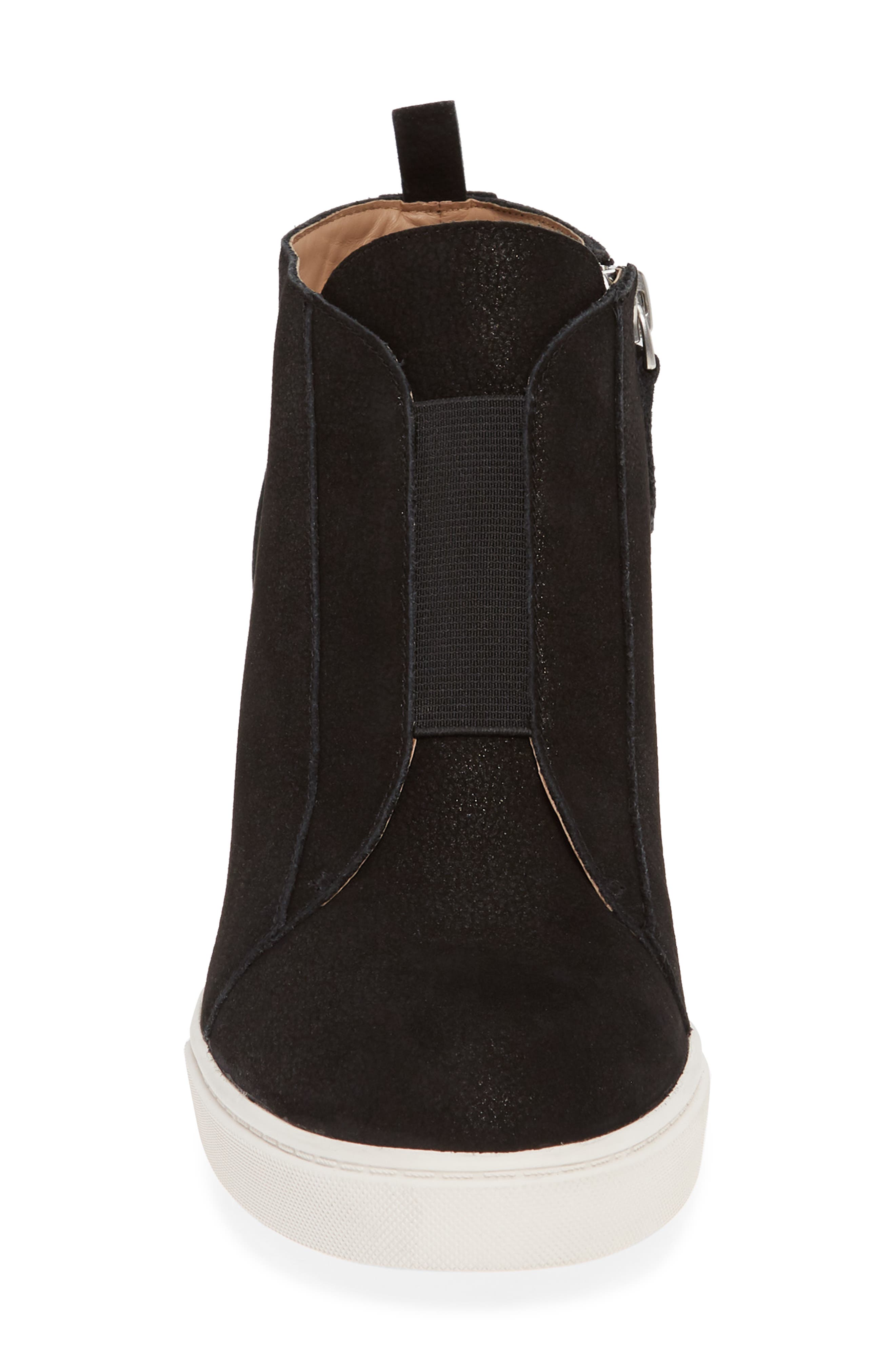 Felicia III Wedge Sneaker, Alternate, color, BLK PEARL