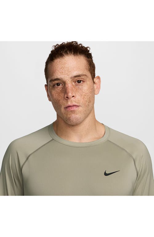 Nike Dri-fit Ready Training T-shirt In Desert Khaki/black