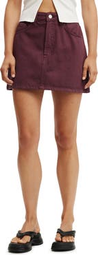 Cotton On Women's Original Denim Mini Skirt