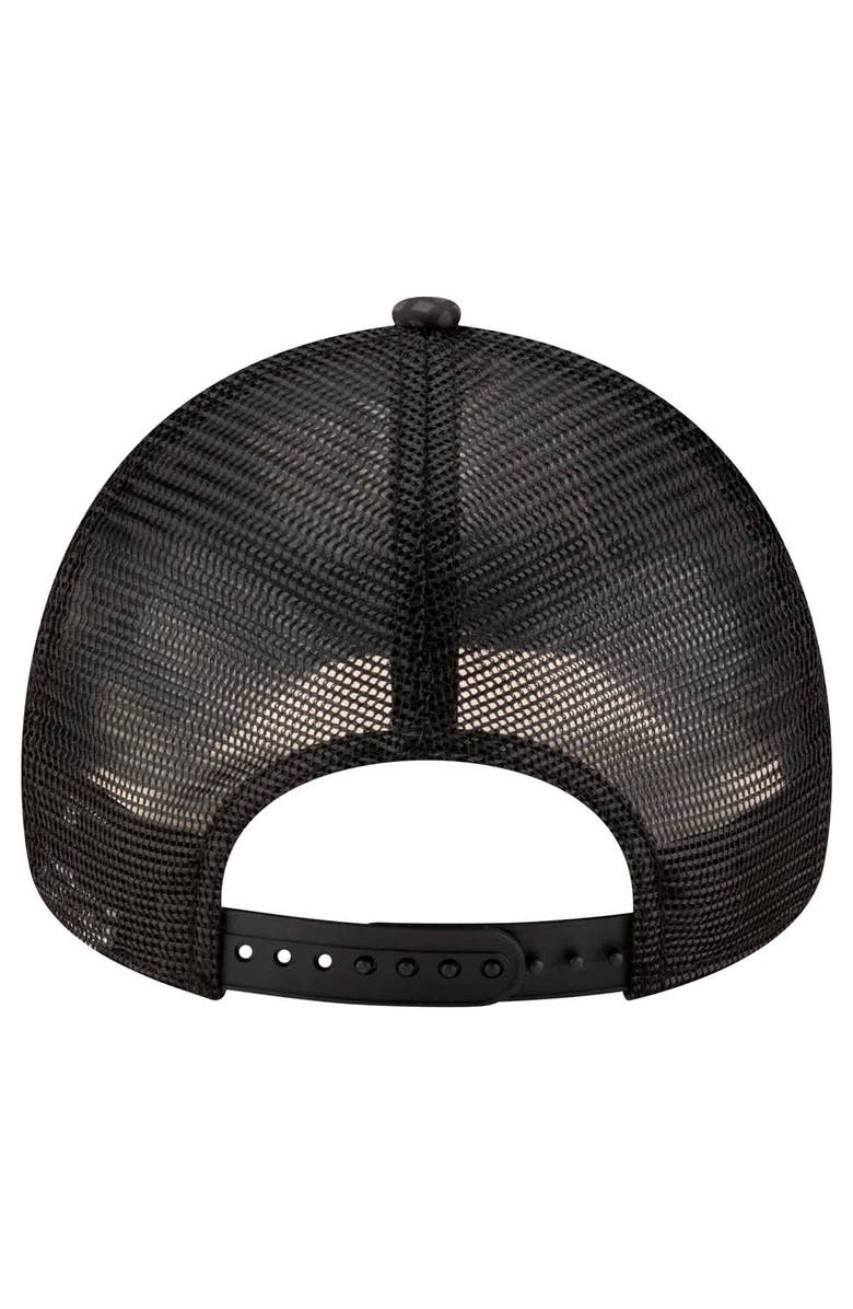 New Era Men's New Era Graphite Dallas Cowboys Midnight Ink Tonal A-Frame 9FORTY Adjustable Hat, Alternate, color, Graphite