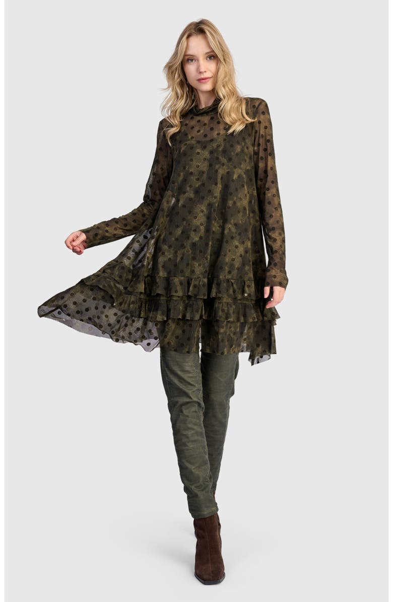 Alembika Eph Mesh Top, Alternate, color, Antique