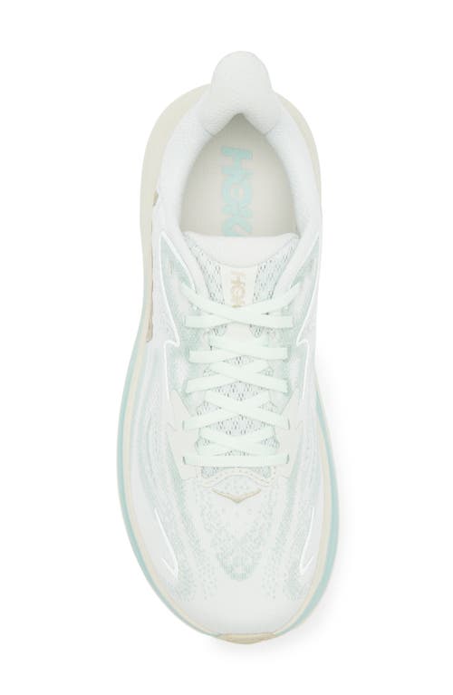 Hoka Clifton 10 Running Shoe In White
