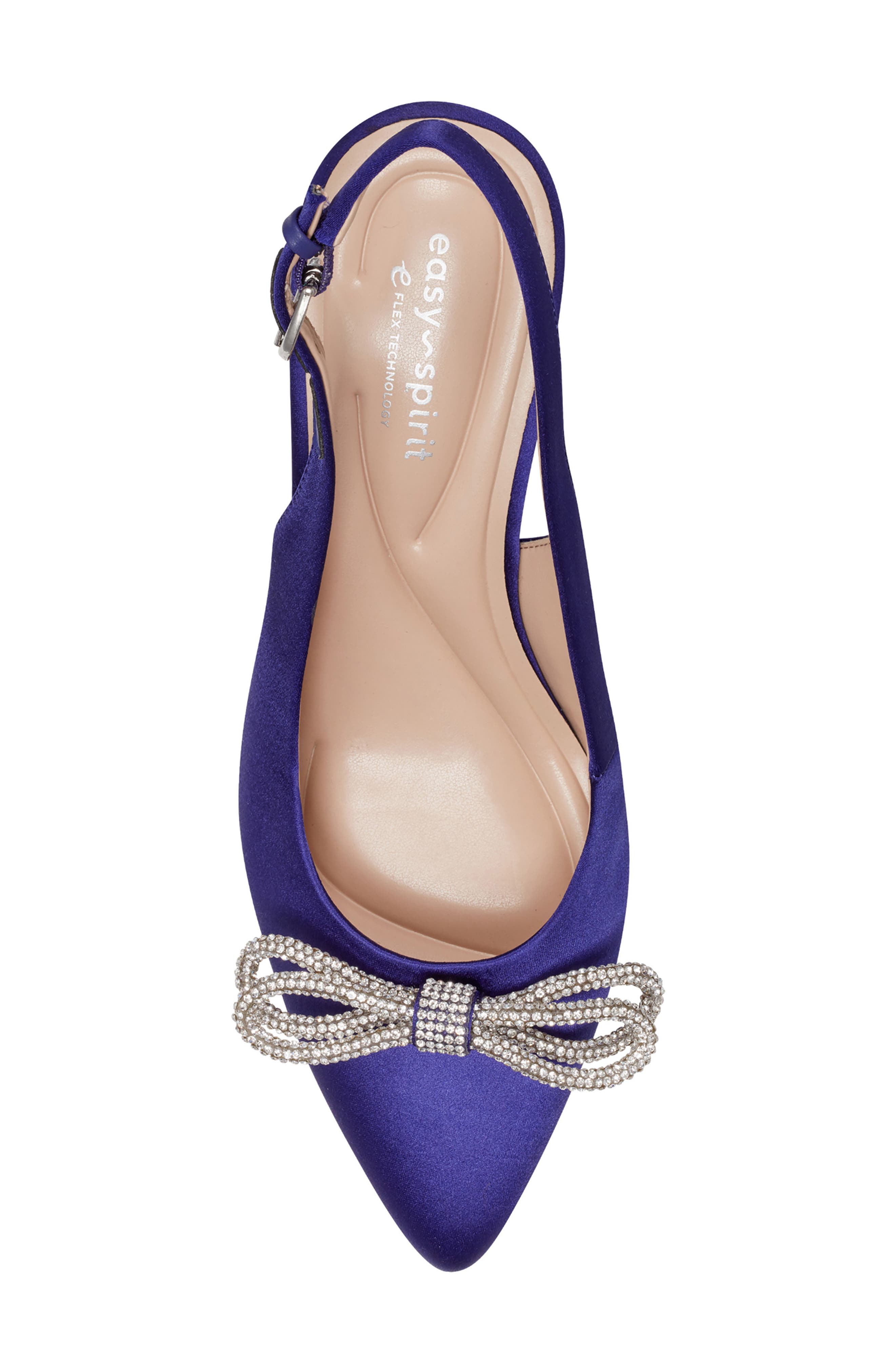 Easy Spirit Roxanne Slingback Pointed Toe Pump, Alternate, color, Dbl01