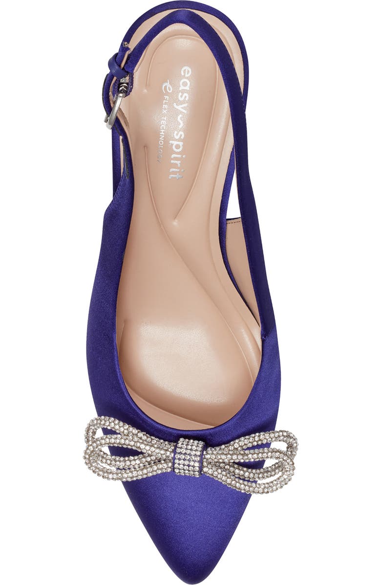 Easy Spirit Roxanne Slingback Pointed Toe Pump, Alternate, color, Dbl01