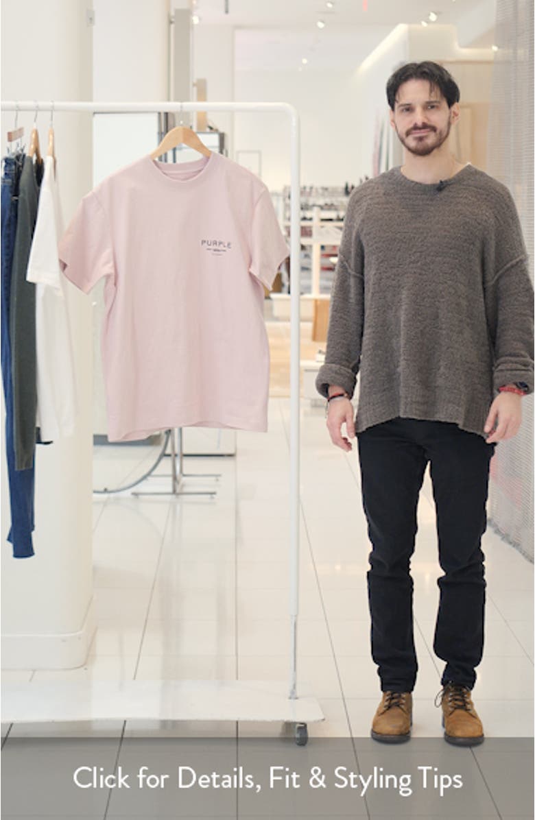 Logo Cotton Graphic T-Shirt, sales video thumbnail