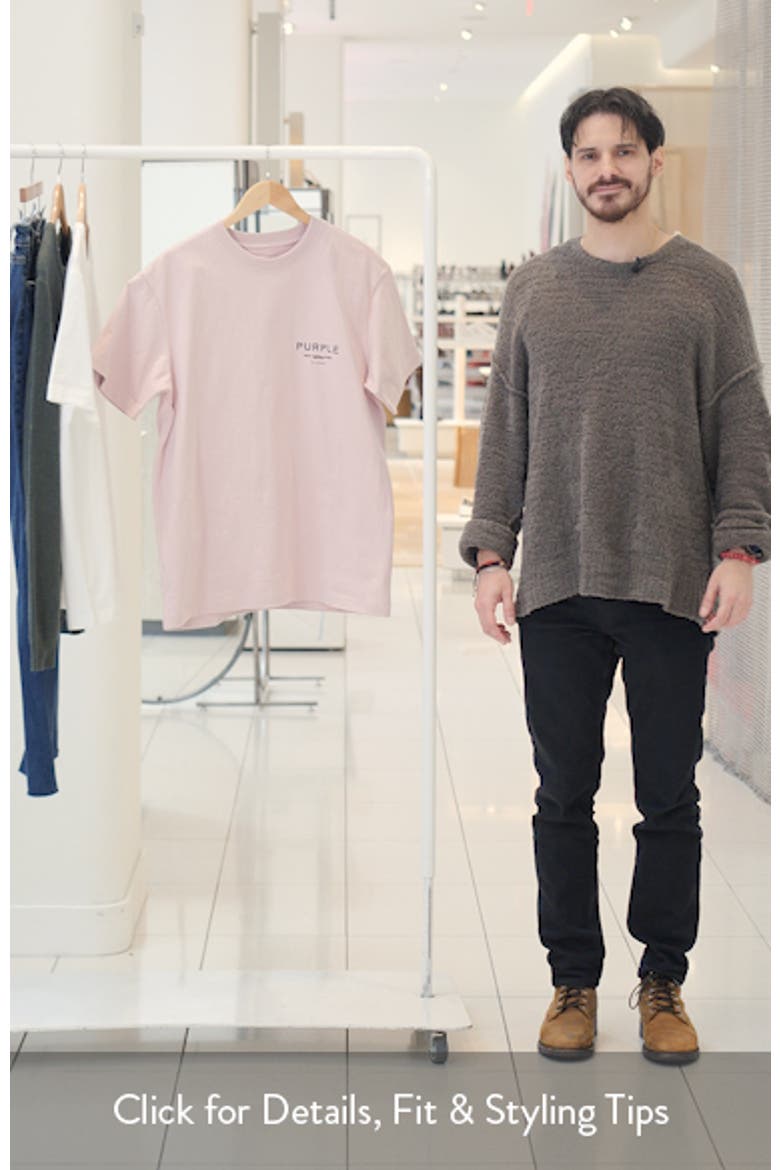 Logo Cotton Graphic T-Shirt video
