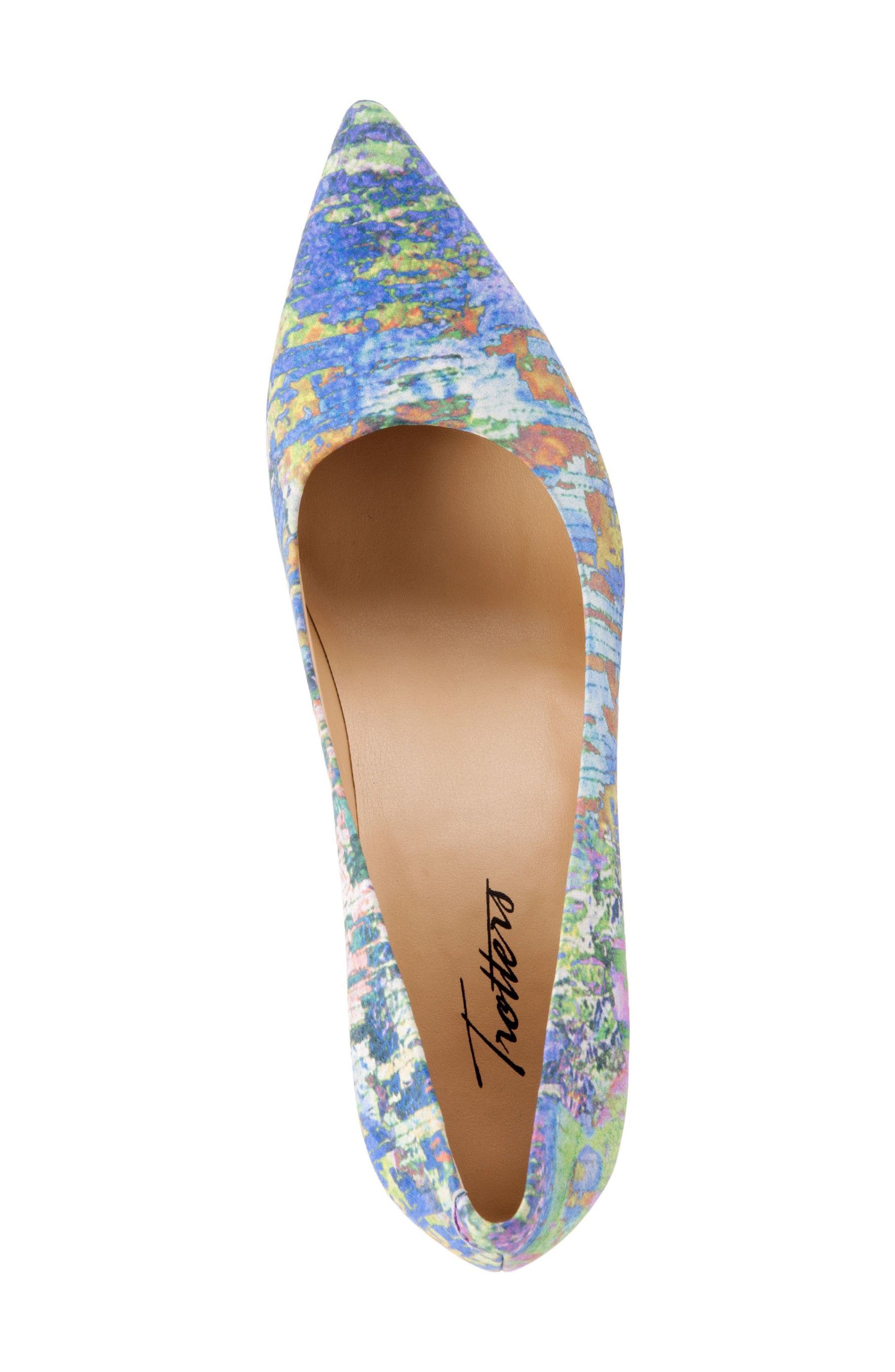 Noelle Pointy Toe Pump, Alternate, color, MONET MULTI LEATHER
