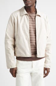 STOCKHOLM SURFBOARD CLUB Phil Distressed Zip Jacket