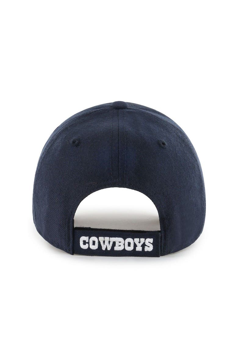 Men's '47 Navy Dallas Cowboys "D" MVP Adjustable Hat, Alternate, color, Navy