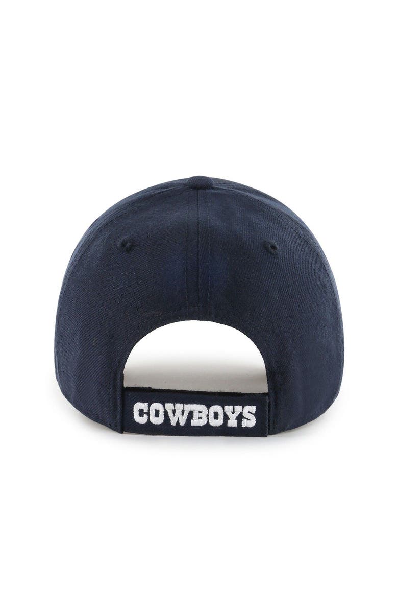 '47 Men's '47 Navy Dallas Cowboys "D" MVP Adjustable Hat, Alternate, color, Navy