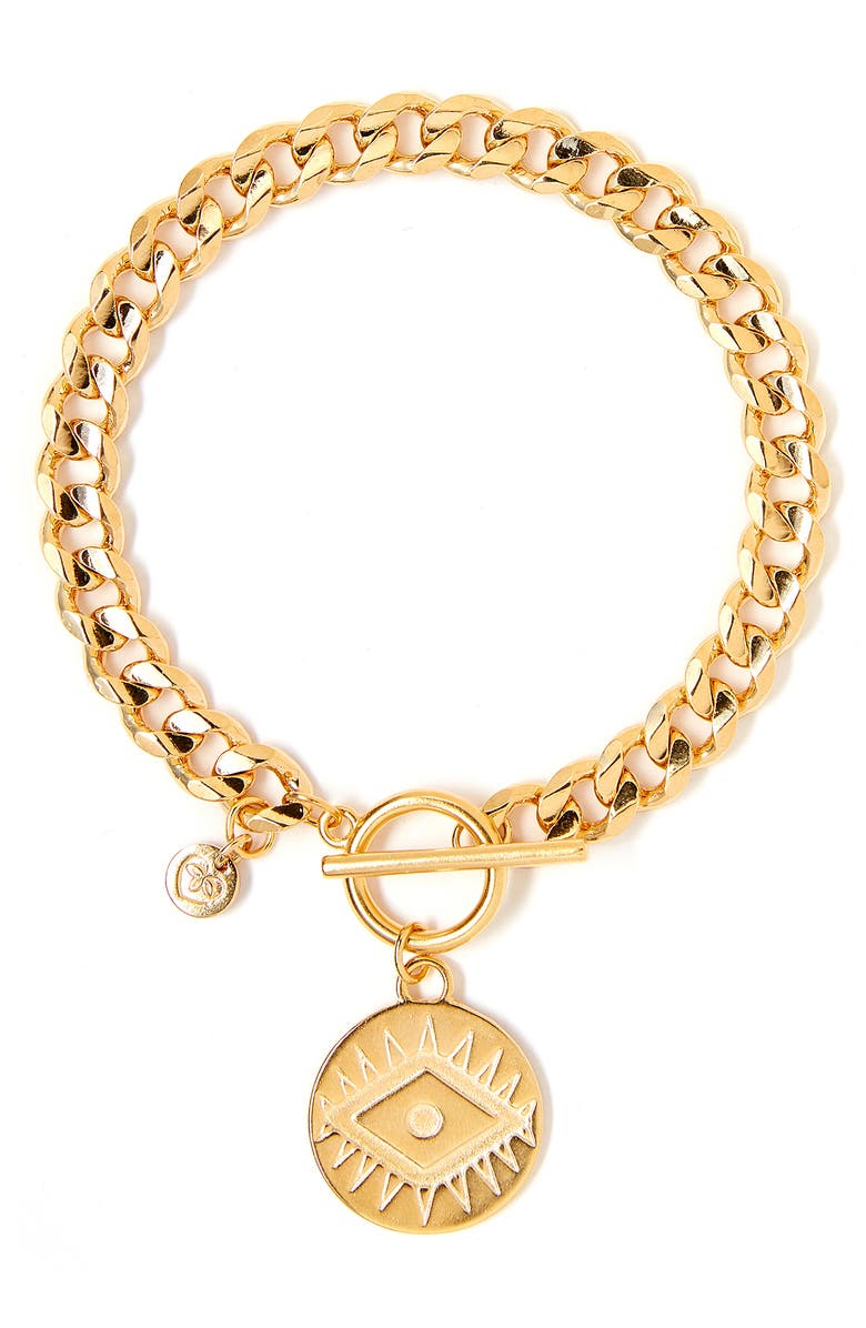 Tess + Tricia Billie Charm Bracelet, Main, color,