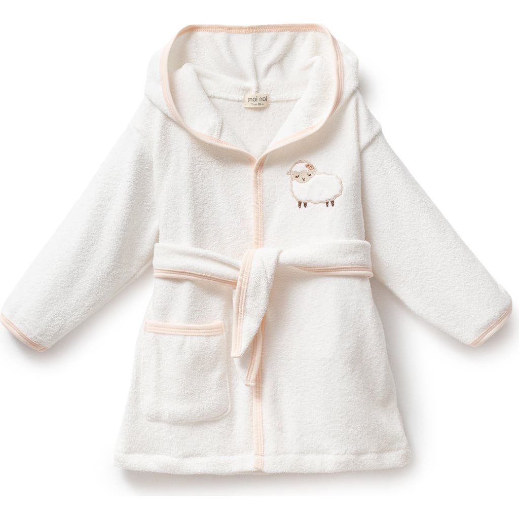 Moi Noi Autumn Bird Robe In Pink