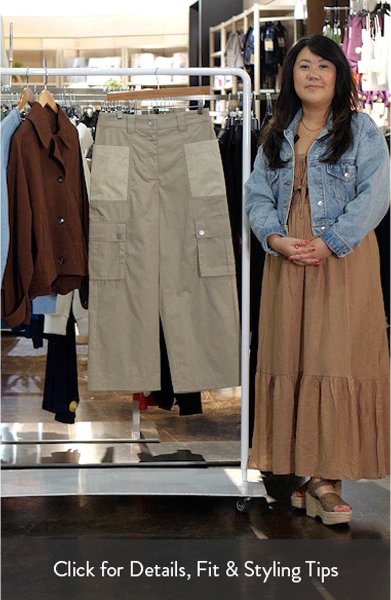 Colorblock Crop Pants, sales video thumbnail