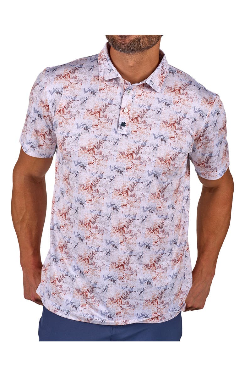 Black Clover Lucky Oasis Polo, Main, color, Vanilla