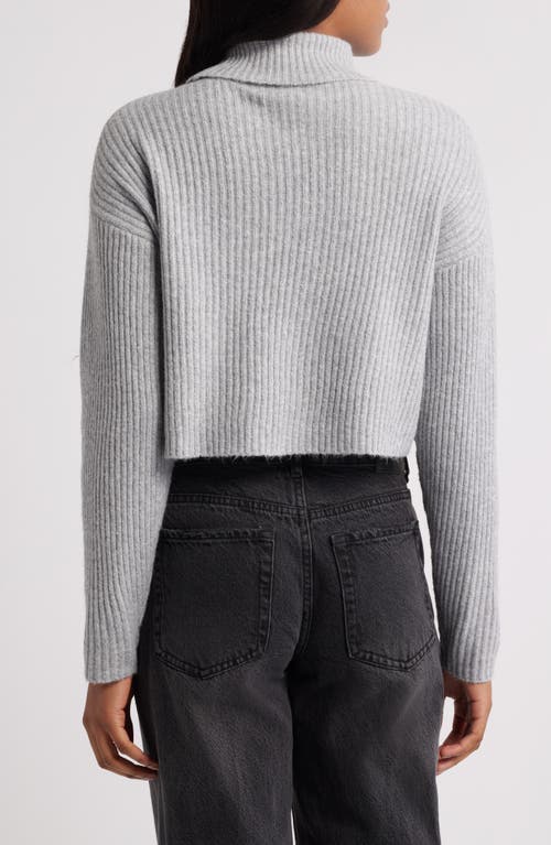 PACSUN PACSUN EASY CROP TURTLENECK SWEATER 