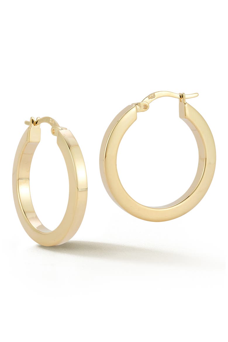 Tube Hoop Earrings, Main, color, GOLD